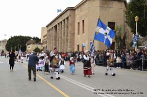 154- Rhodes- Defile Dodecanese grec